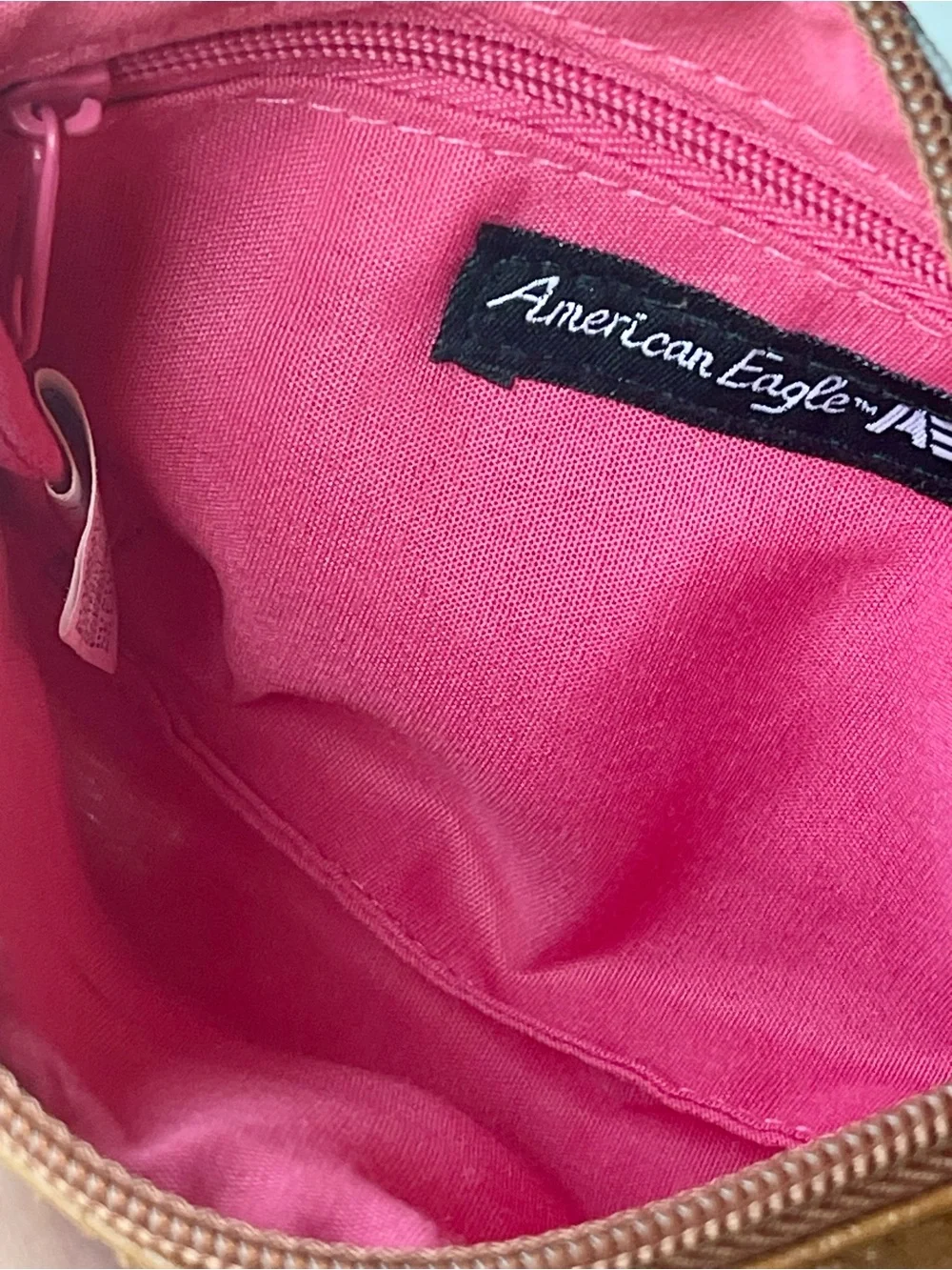 American Eagle Wristlet Pouch- Floral
